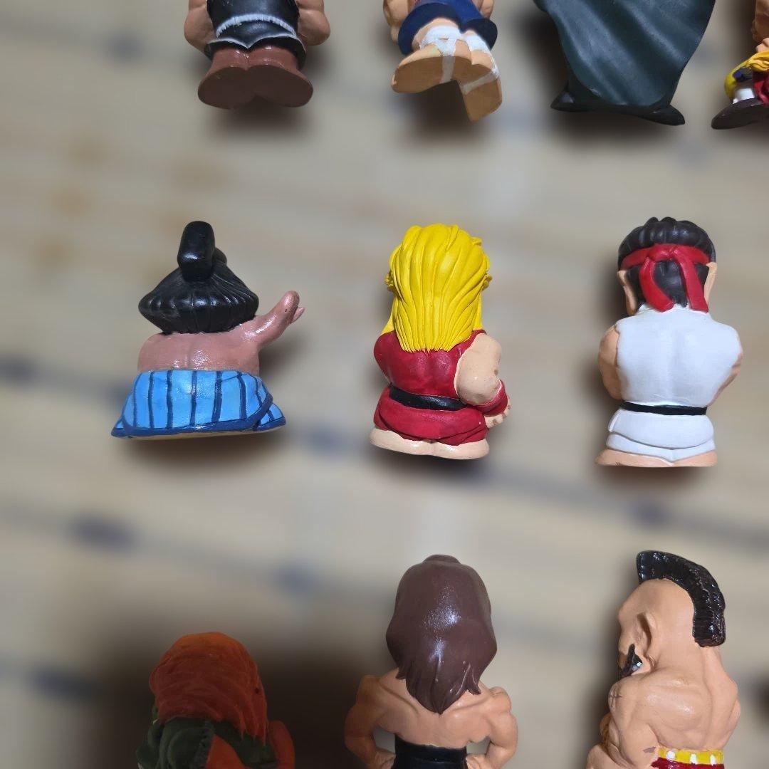 ストリートファイター2 デフォルメ　ガレージキット　ボークス　彩色済16体セット