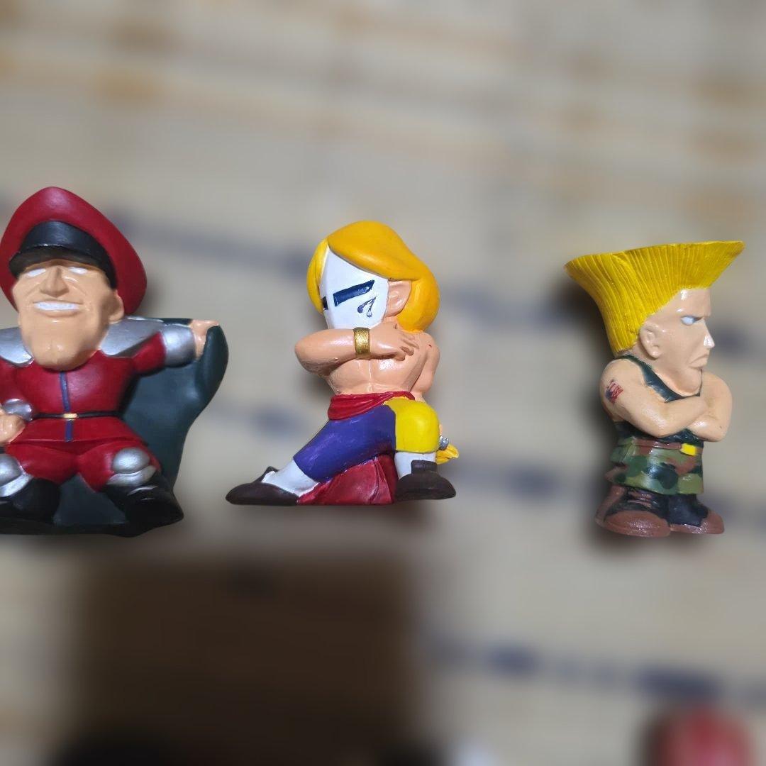 ストリートファイター2 デフォルメ　ガレージキット　ボークス　彩色済16体セット