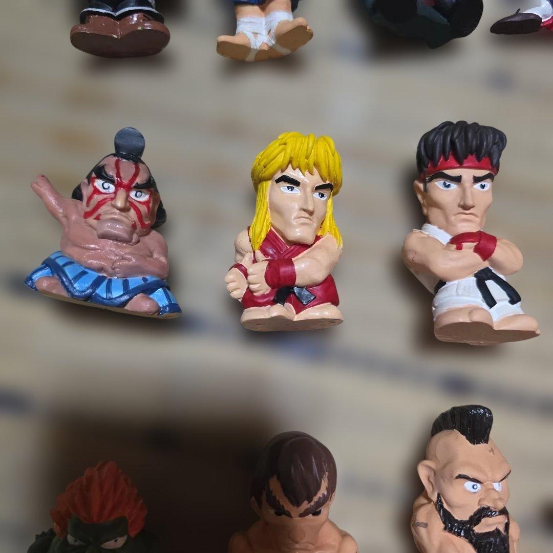 ストリートファイター2 デフォルメ　ガレージキット　ボークス　彩色済16体セット