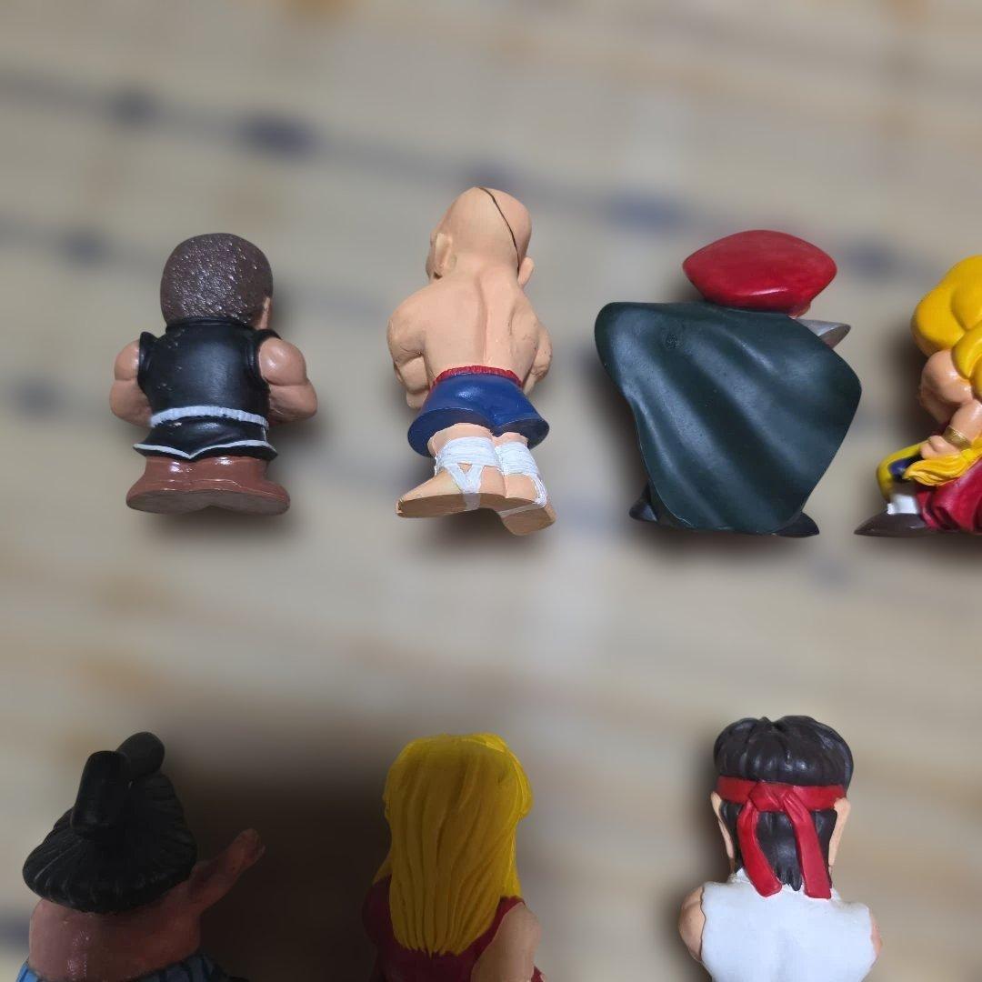 ストリートファイター2 デフォルメ　ガレージキット　ボークス　彩色済16体セット