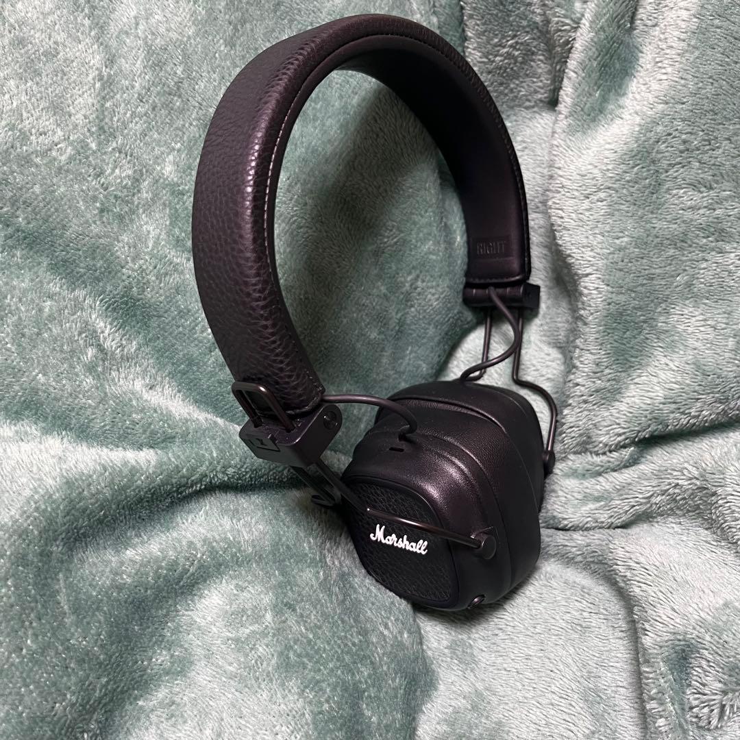 Marshall マーシャル ワイヤレスヘッドホン ブラック Major V