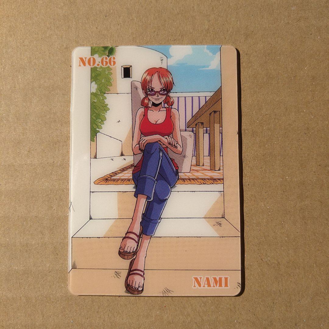 ナミ　ワンピース　カード　miniカード　匿名配送