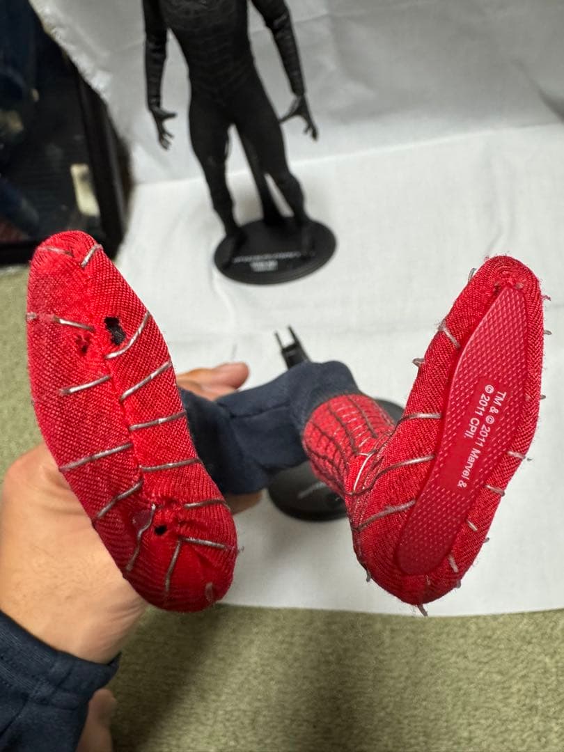 箱無し 訳あり ジャンク ホットトイズ スパイダーマン 2体セット