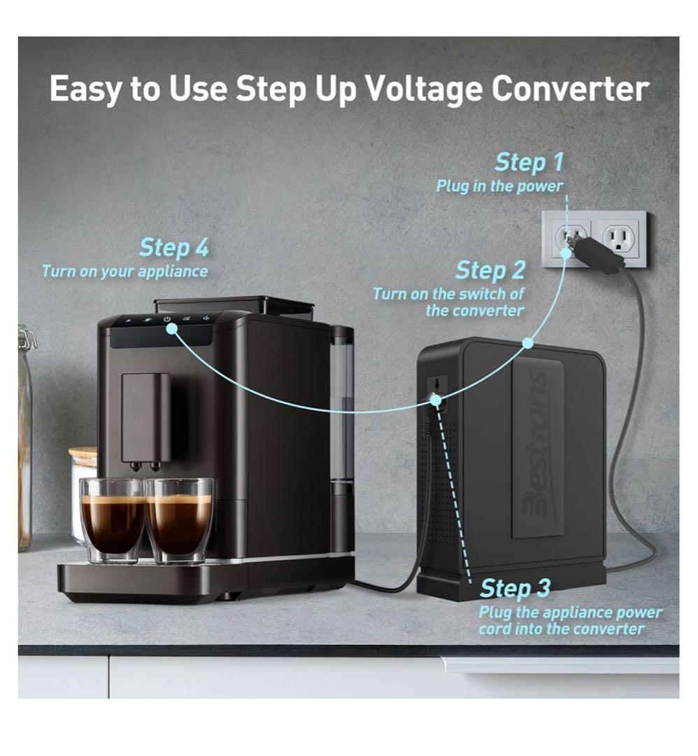 ステップアップ変圧器 110V~220V 高耐久 110V~220V