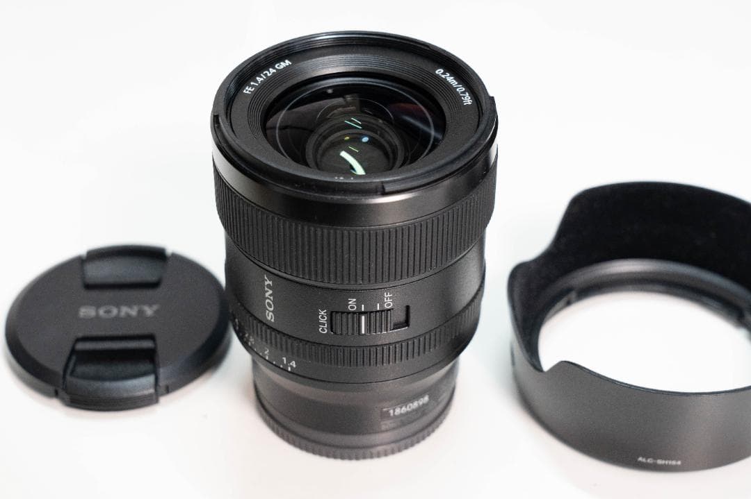 【美品】SONY FE 24mm F1.4 GM レンズ