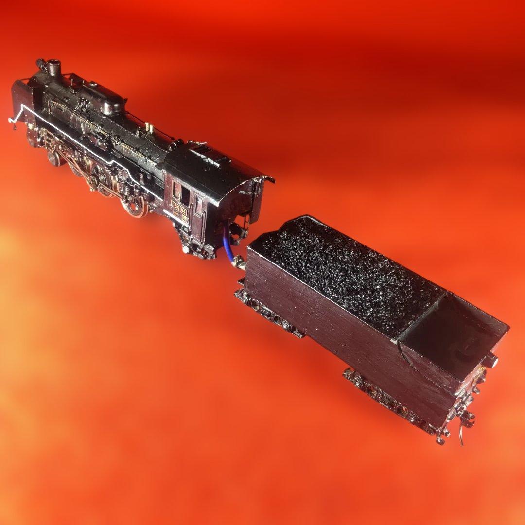 Ｃ59，蒸気機関車、HOゲージ、ジャンク