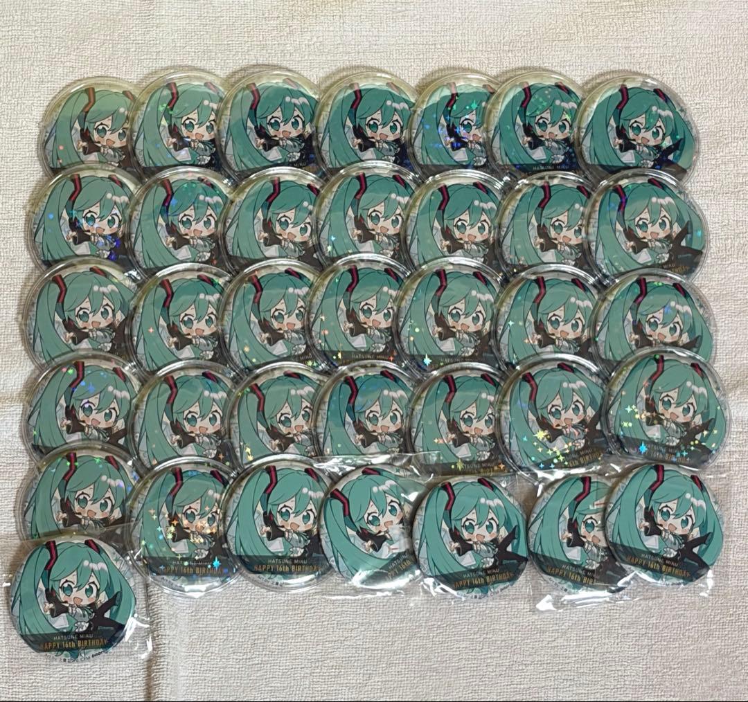 ★おまけ付き★ 初音ミク 缶バッジ 36個 セット16tn まとめ売り