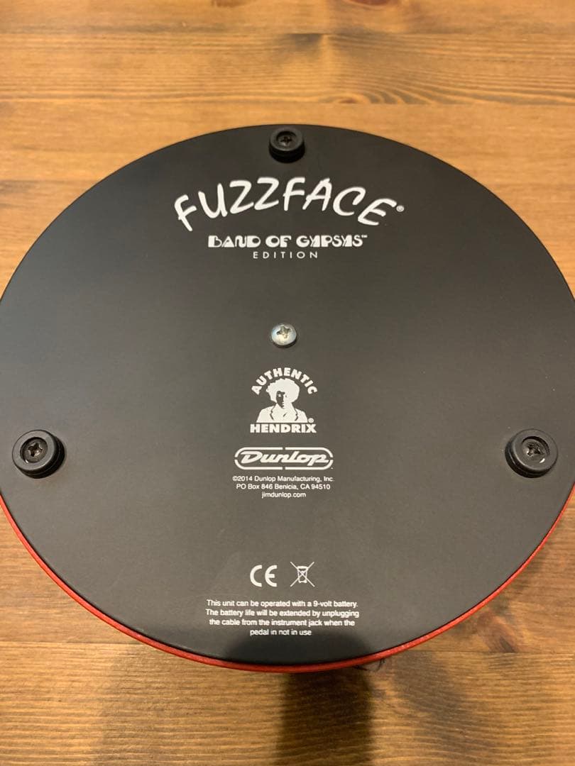 ギター Dunlop Fuzz Face Band of Gypsys Edition