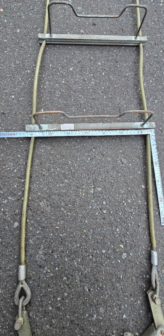 ワイヤーラダー折りたたみ式はしご