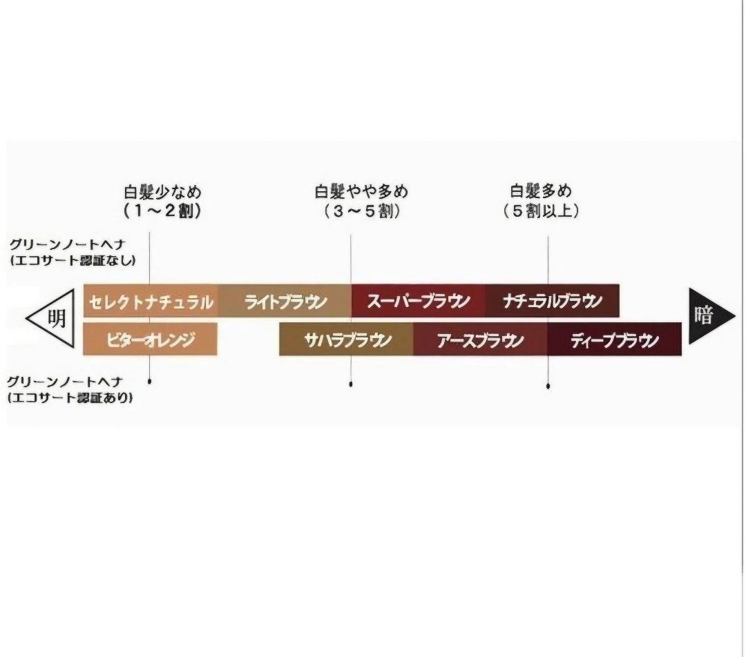 【新品】サハラブラウン オーガニータ グリーンノートヘナ500g