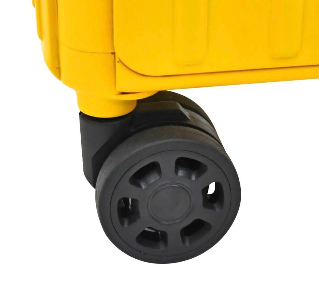 エヴァンゲリオンAT.FIELDコラボバージョン折り畳みキャリーケース　イエロー