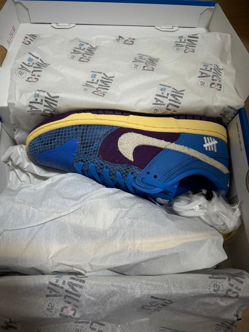 スケートボード NIKE Dunk Low SP Signal Blue/Night Purpl