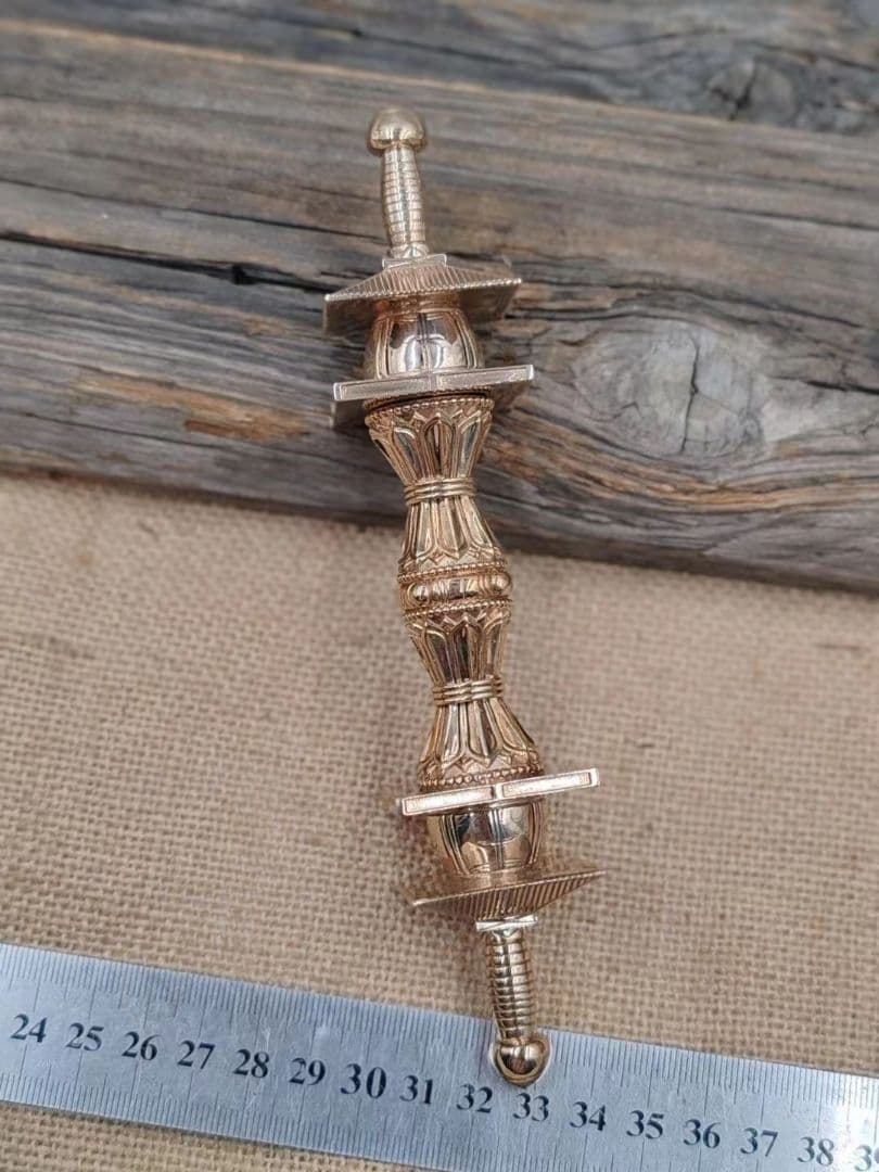 【修縁堂】法具 塔杵 金剛杵 仏教法具 真言宗 法器vajra17CM