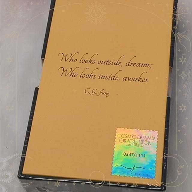 正規品証明書付【コズミックドリーマーオラクルカード】タイの幻のインディーズデッキ