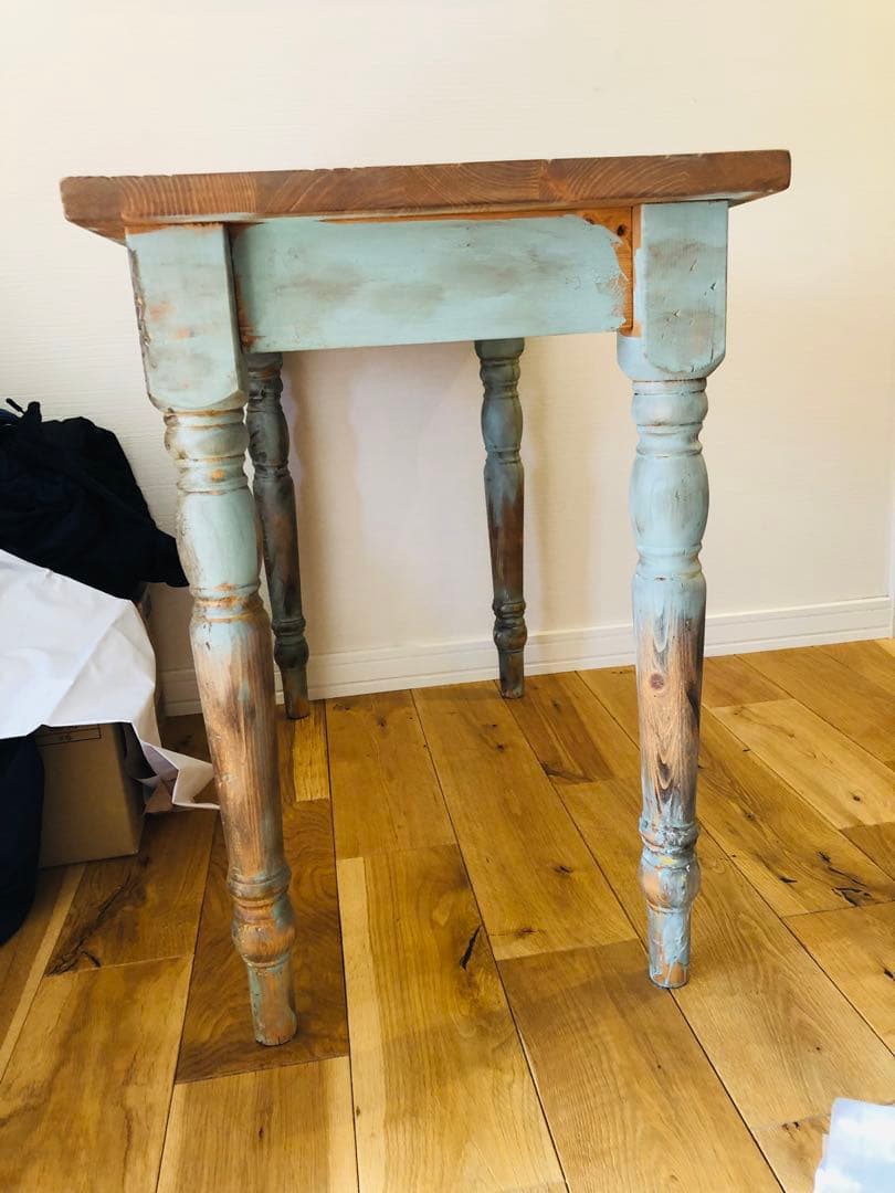 一点物　ビンテージ　アンティーク　机　ワークデスク　ハンドメイド