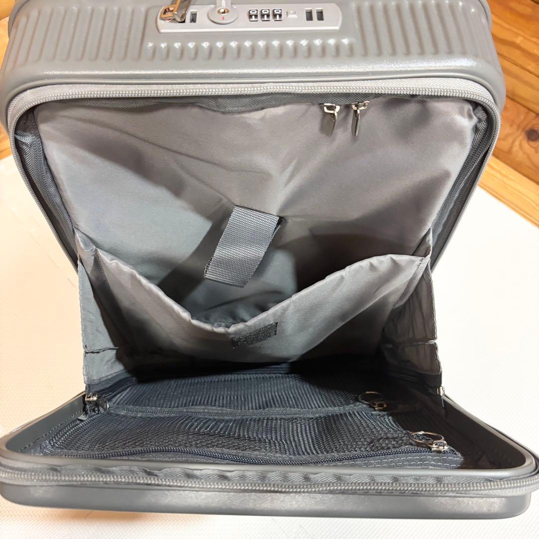 【美品】oltimo オルティモ キャリーケース フロントオープン 38L