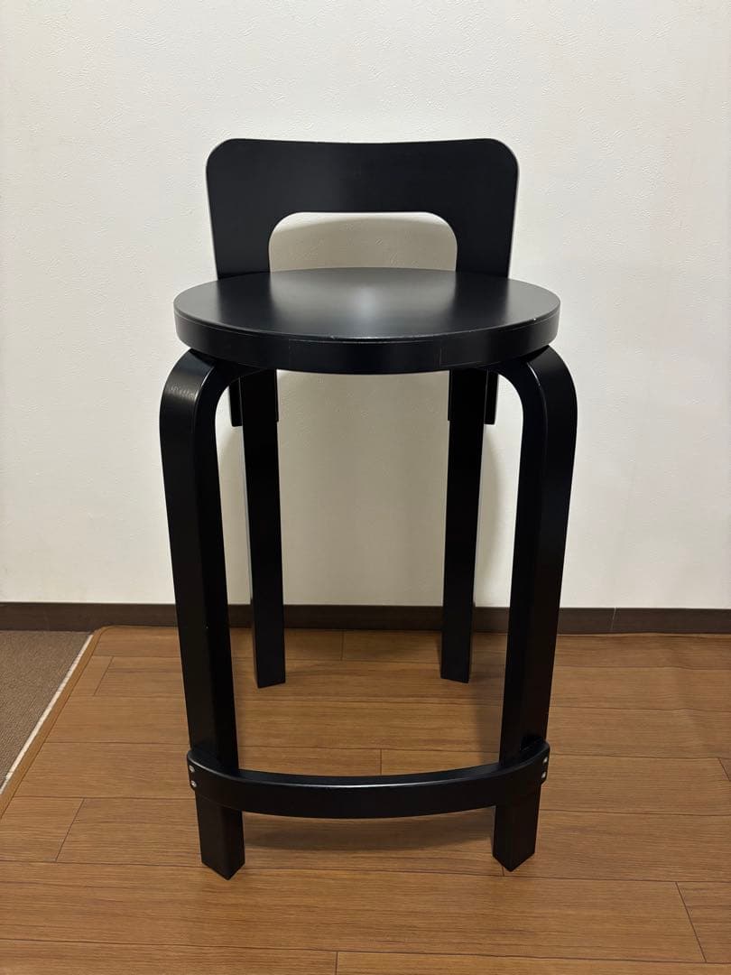 artek アルテック　K65 ハイチェア ブラック ラッカー　正規品