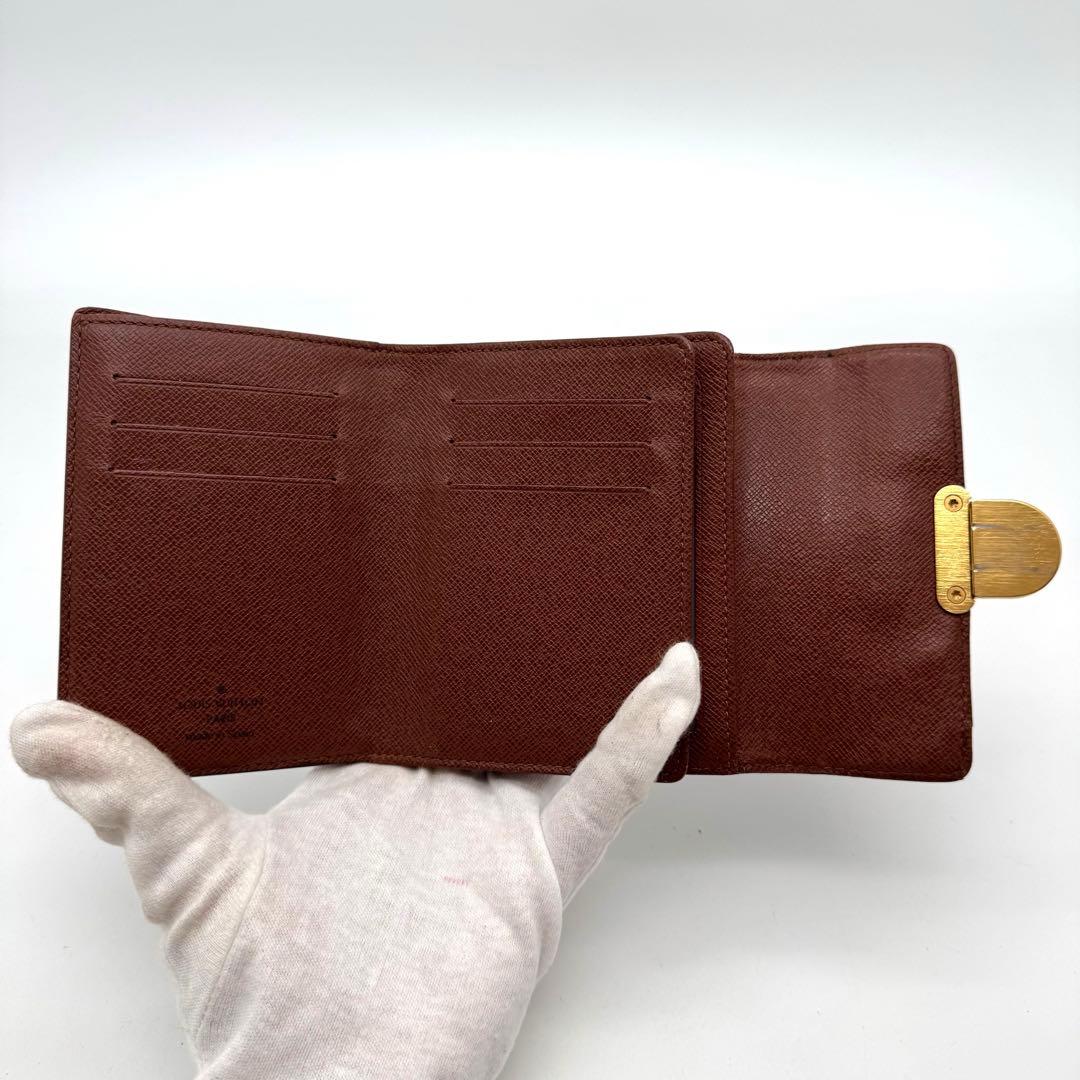 美品✨️ルイヴィトン　ポルトフォイユ　コアラ　カード９枚　財布　コンパクト
