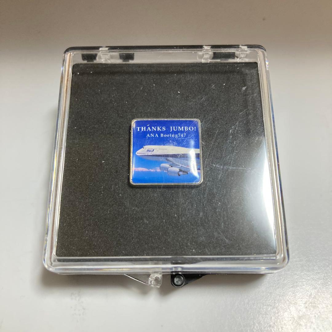 《非売品》THANKS JUMBO! ANA Boeing747 ピンバッジ