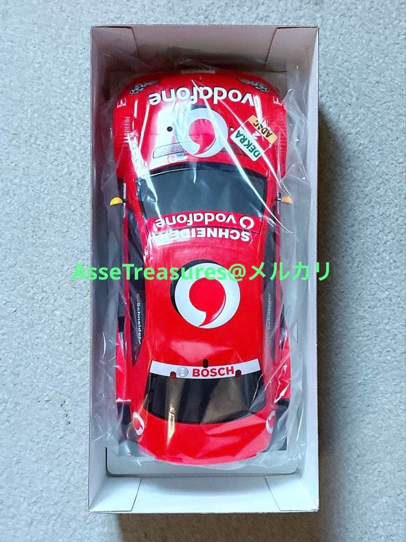 絶版 タミヤ RC 1/10 ボーダフォン・AMGメルセデス DTM 完成ボディ