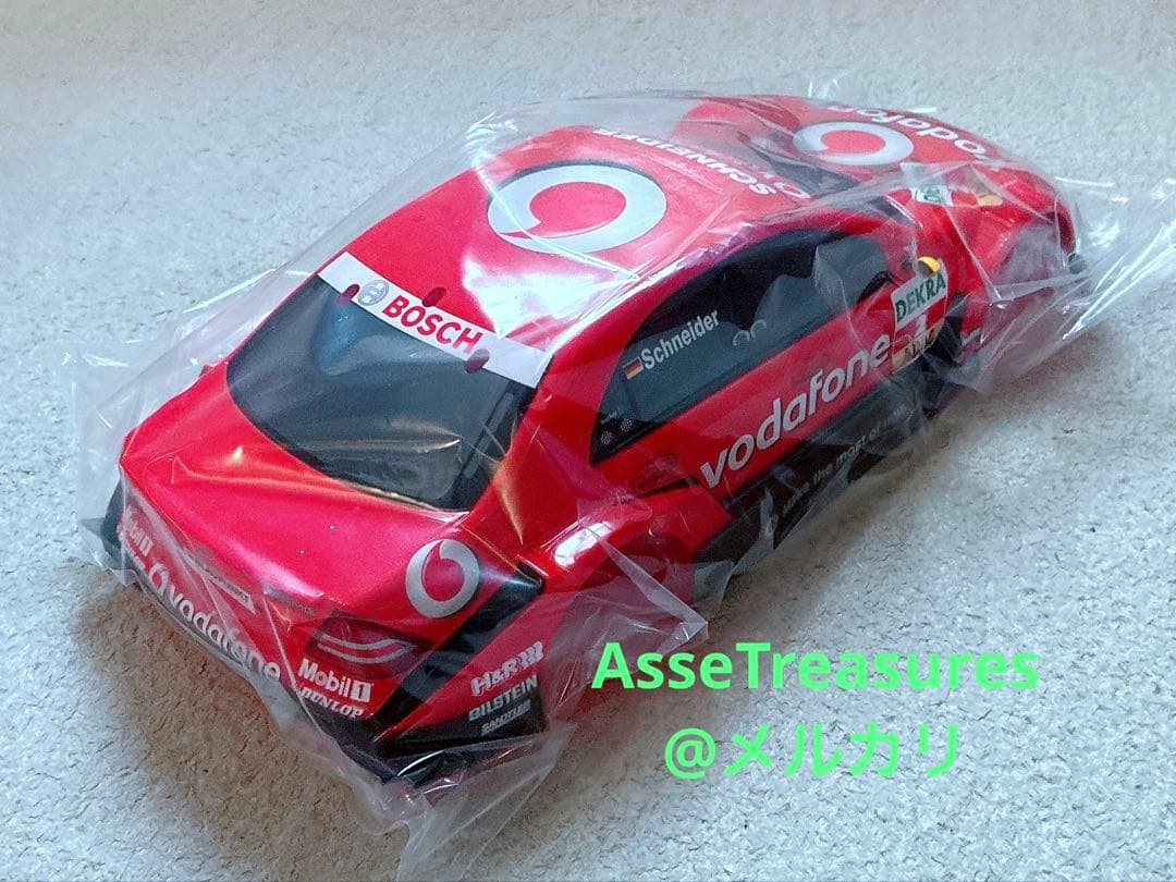 絶版 タミヤ RC 1/10 ボーダフォン・AMGメルセデス DTM 完成ボディ