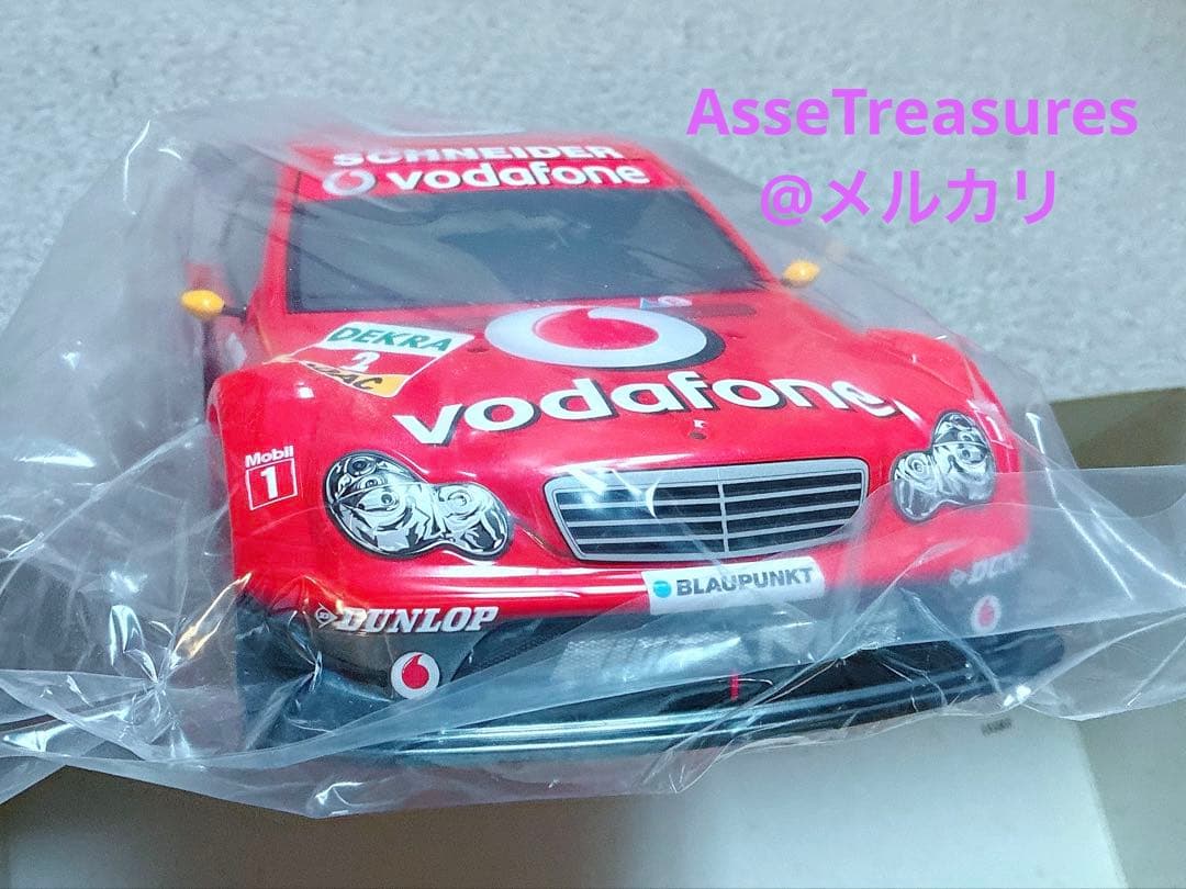 絶版 タミヤ RC 1/10 ボーダフォン・AMGメルセデス DTM 完成ボディ
