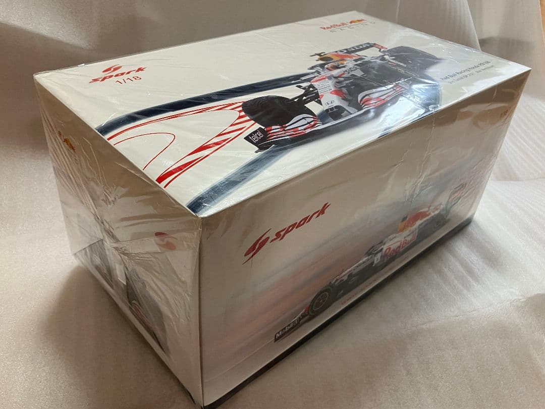 O⑭ 1/18 スパーク製 レッドブルRB16BトルコGP ありがとうカラー