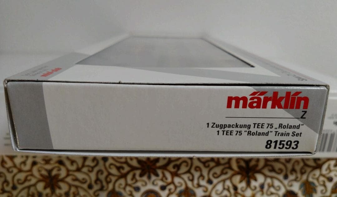 Märklin Zゲージ スイス国鉄　TEE 75 Roland列車セット