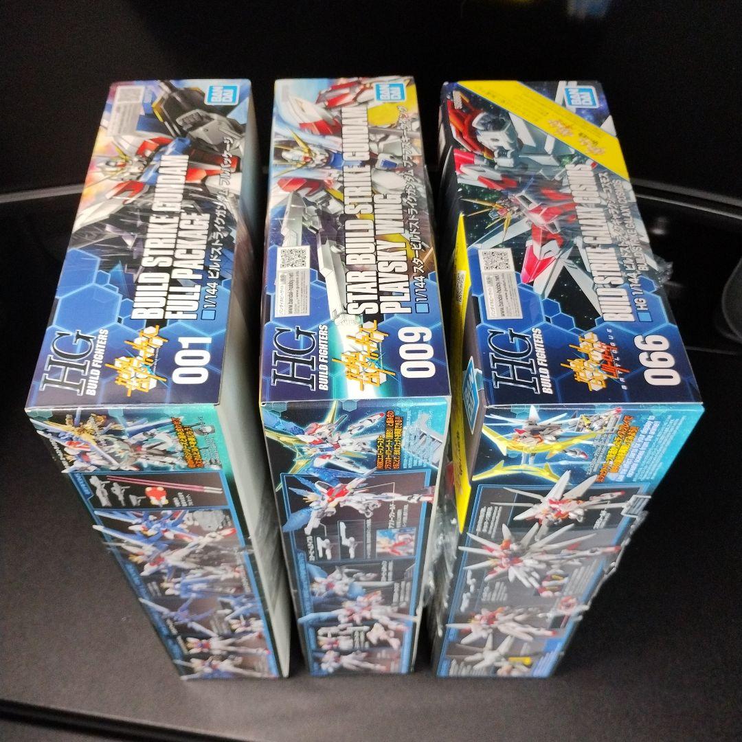 未開封新品 EG.HG.RG 歴代ビルドストライク＋ブースターセット