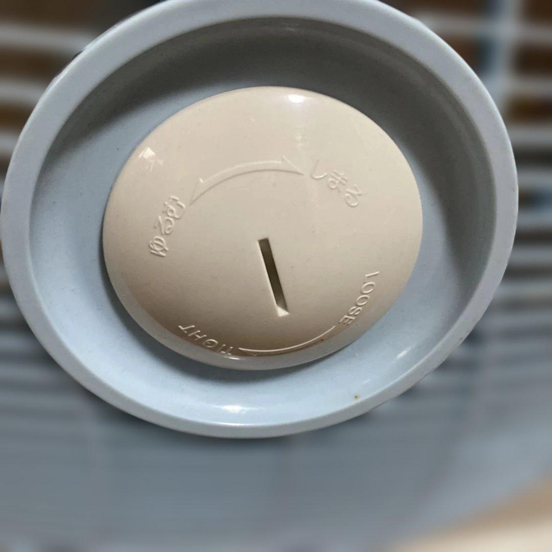 右上　シールなしマイナスイオン発生扇風機 新林の滝 NW-38