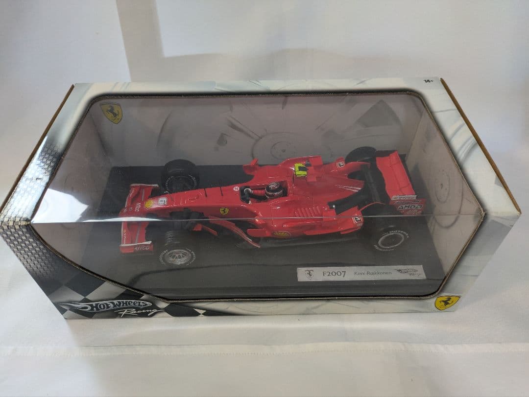 1/18 ホットウィール フェラーリ F2007 K.ライコネン マテル