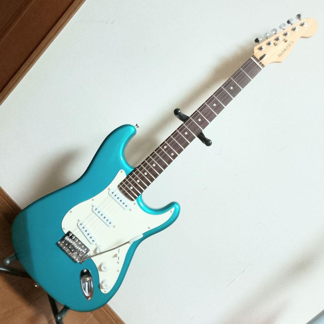 美品　BUSKER’S　ストラトキャスタータイプ　エレキギター