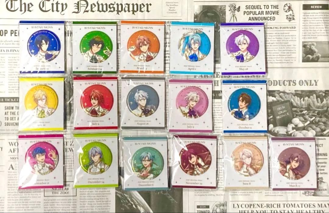 アイナナ バースデーストア 缶バッジ フルコンプセット