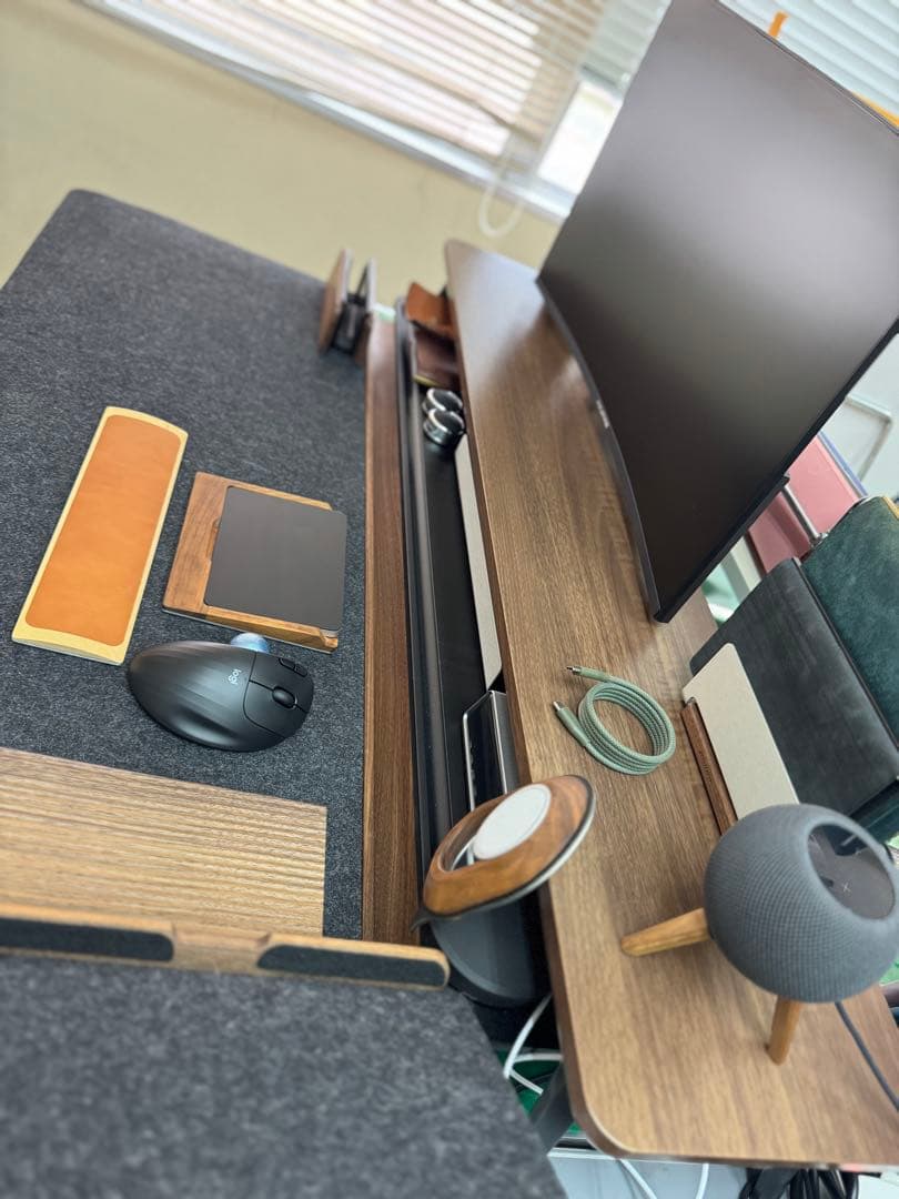 【新品同様】Fenge デスクシェルフ モニター台