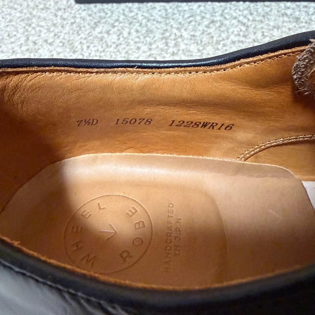 極美品 WHEEL ROBE ウィールローブ 15078 7.5Ｄ　Uチップ