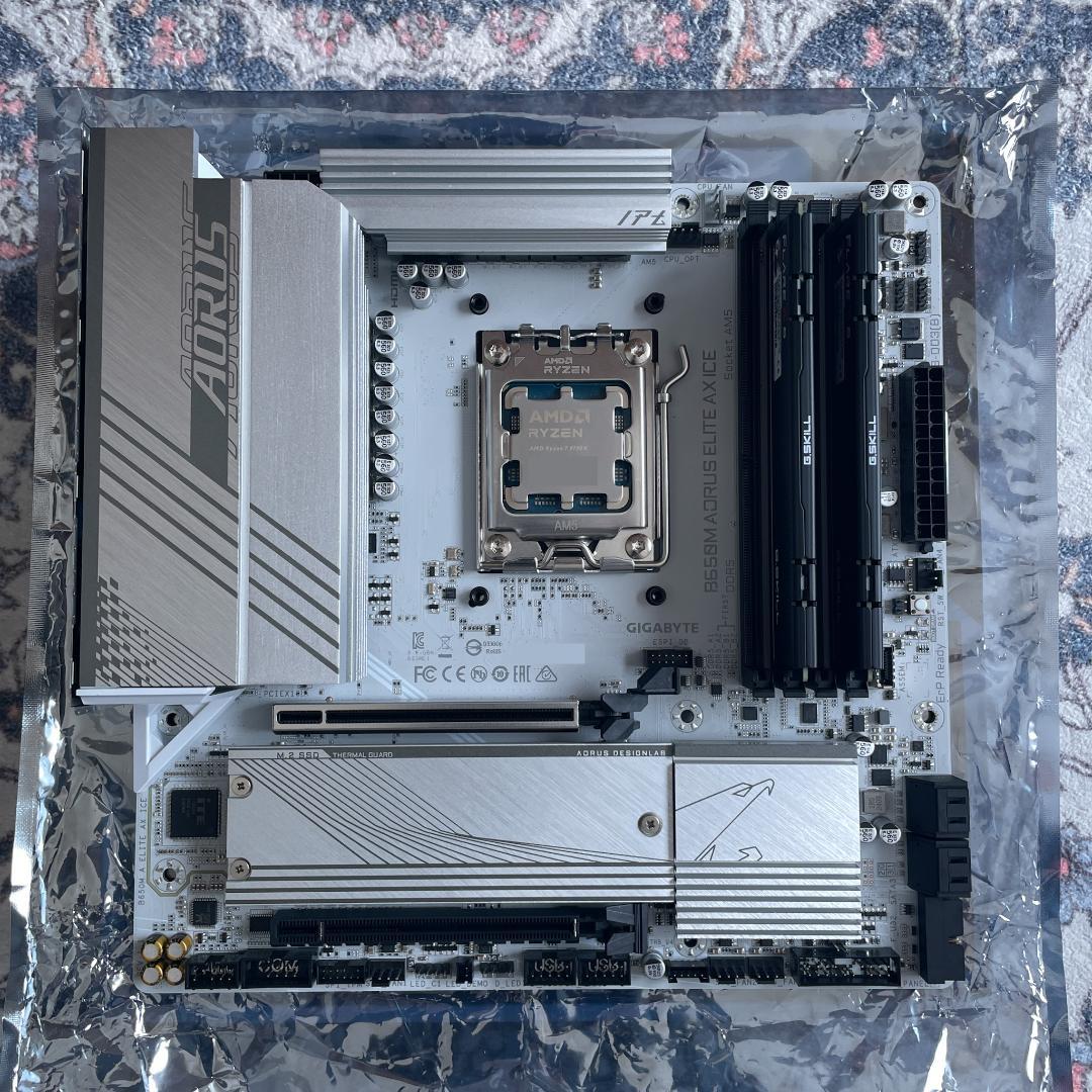 に*ん様 Ryzen 7 9700X RAM 32GB M.2SSD 1TB 自