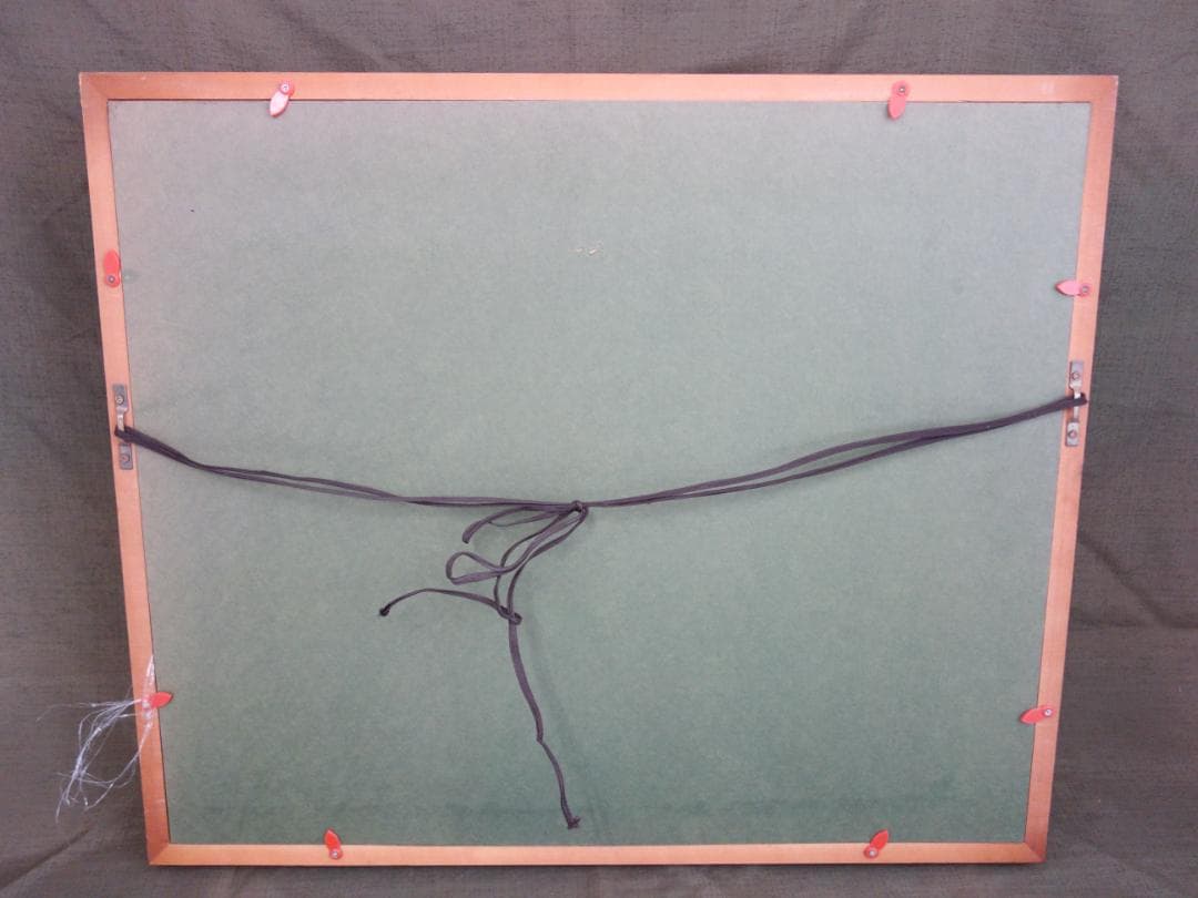 M▽工藤昭重 油彩 絵画 額縁 穂高連峰 F6 (37905)