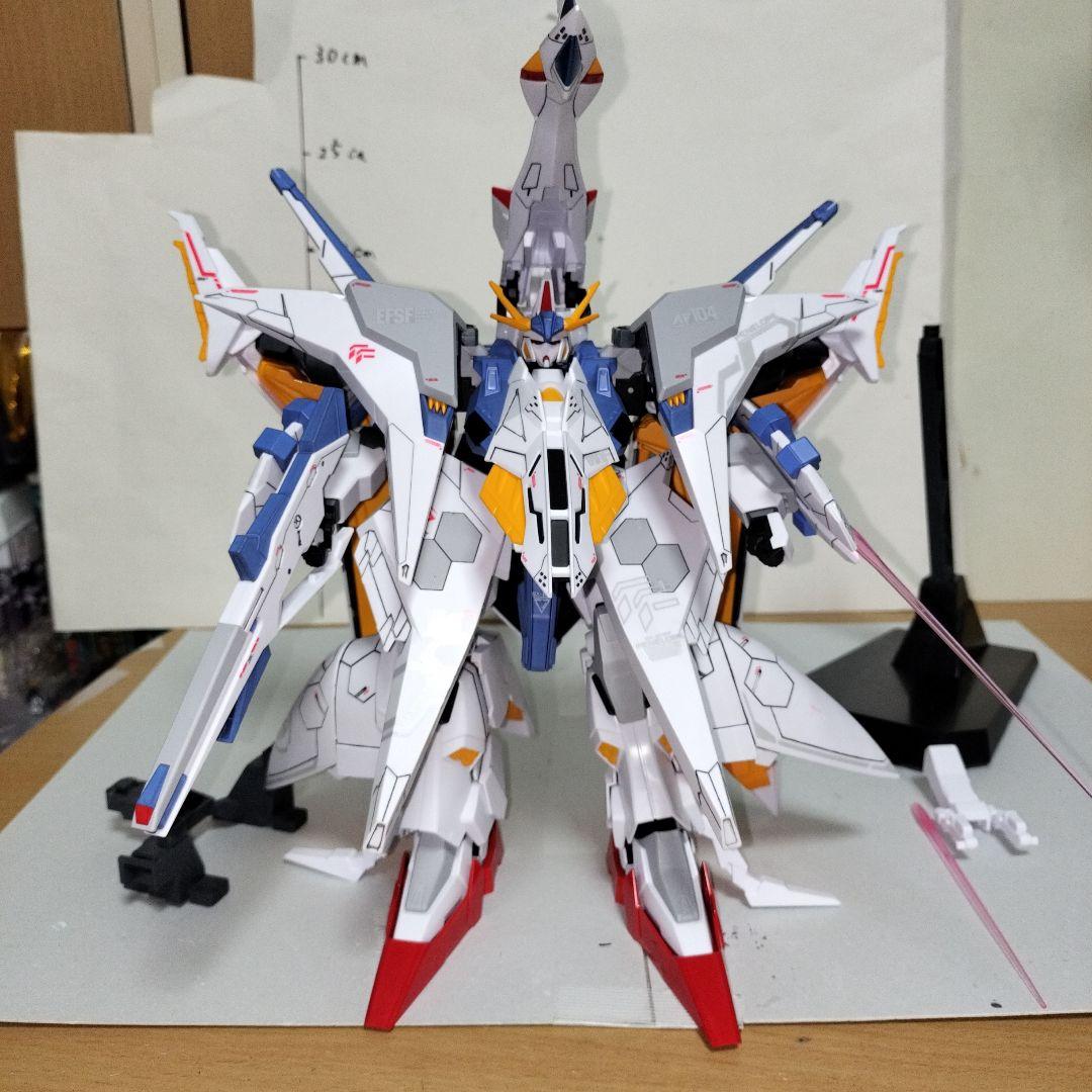 HG 1/144 ペーネロペー 塗装完成品 ガンプラ 閃光のハサウェイ 変形