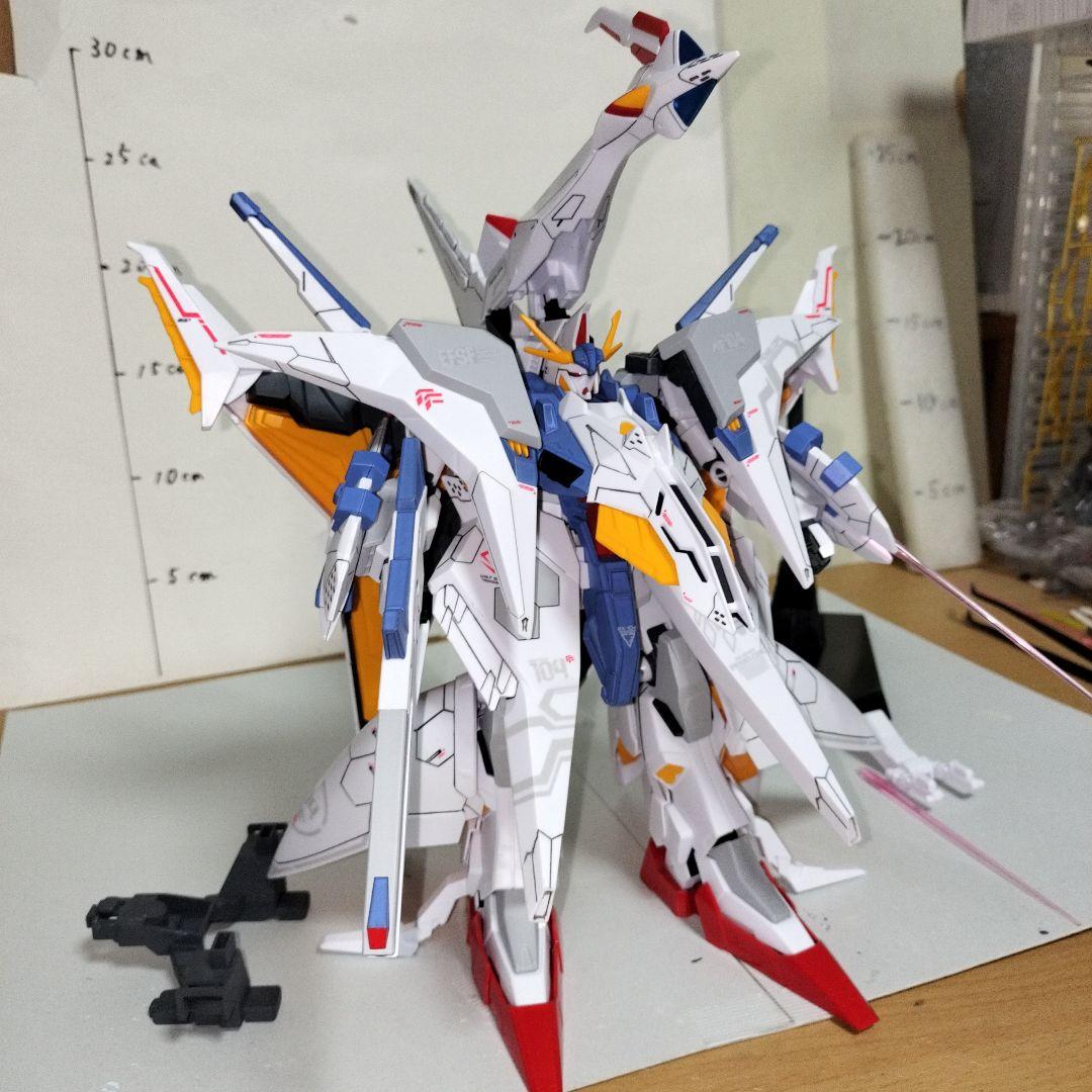 HG 1/144 ペーネロペー 塗装完成品 ガンプラ 閃光のハサウェイ 変形