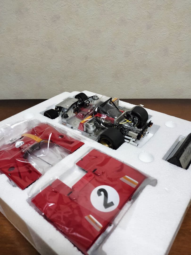 GMP1/18フェラーリ312PB No2【1972セブリング優勝車新品】