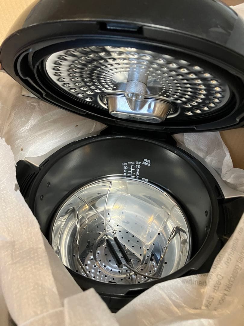 T-fal 電気圧力鍋 黒 Cook4me 6l