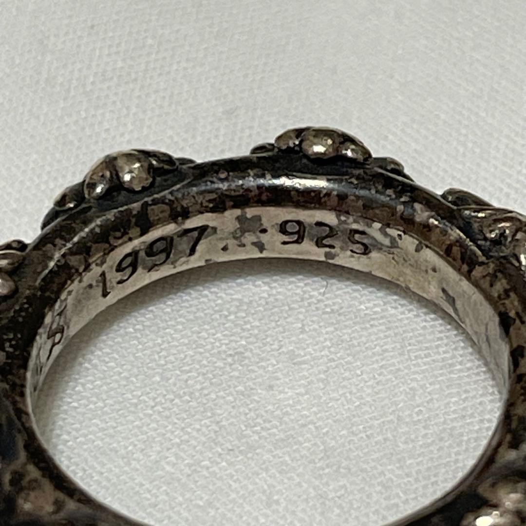 CHROME HEARTS CROSS BAND RING 16号