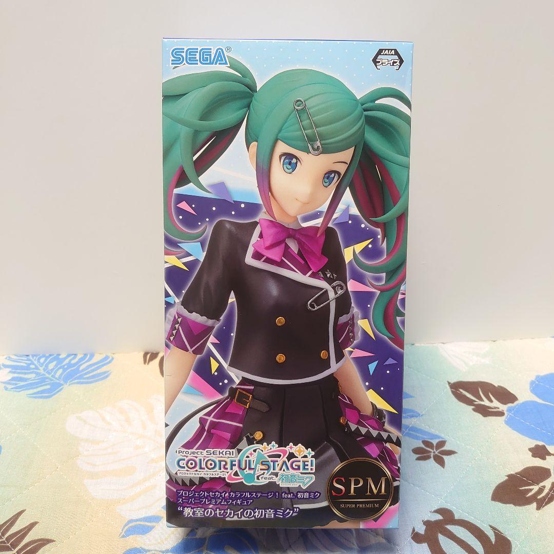 プロジェクトセカイ 初音ミク スーパープレミアムフィギュア フィギュア 誰もいな
