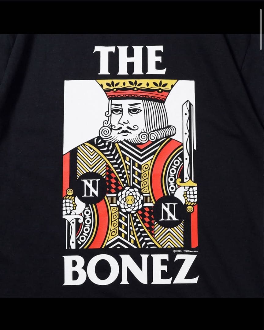 超レア THE BONEZ SHO WATANABE KING. 黒　XL