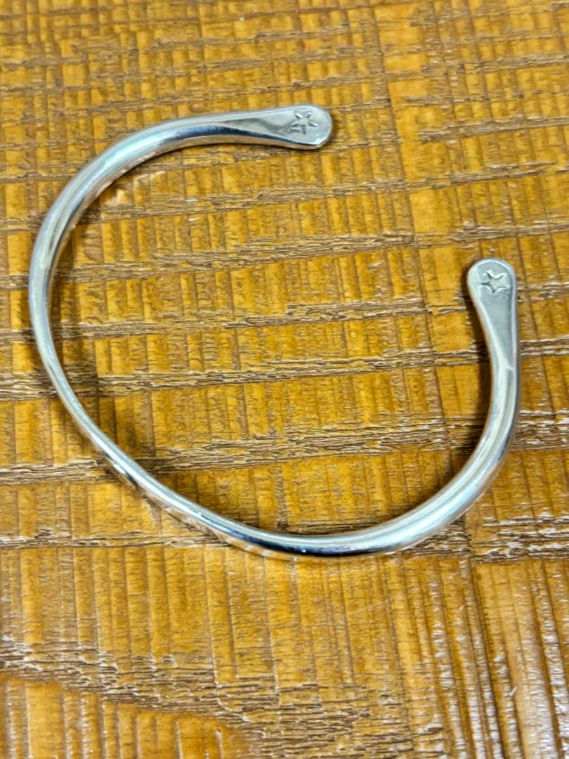 amp japan（アンプジャパン）バングル シルバーメンズスマイル ニコちゃん