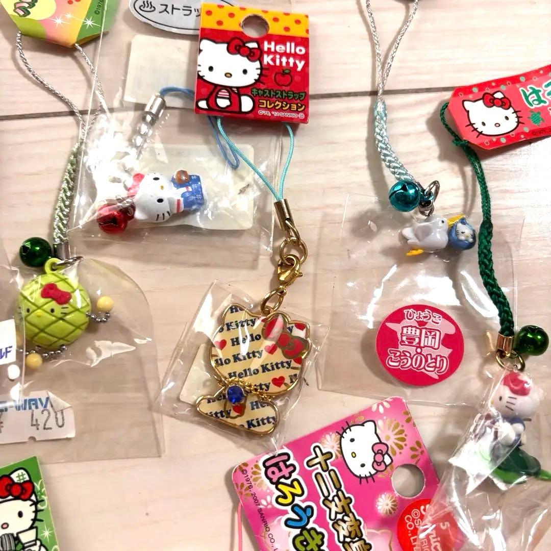 公*o様 ハローキティ ストラップ 11点セット