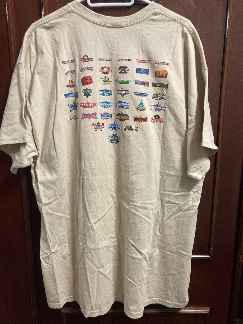 レッスルマニア40 ローマンレインズvsコーディ ピクチャー Tシャツ XL