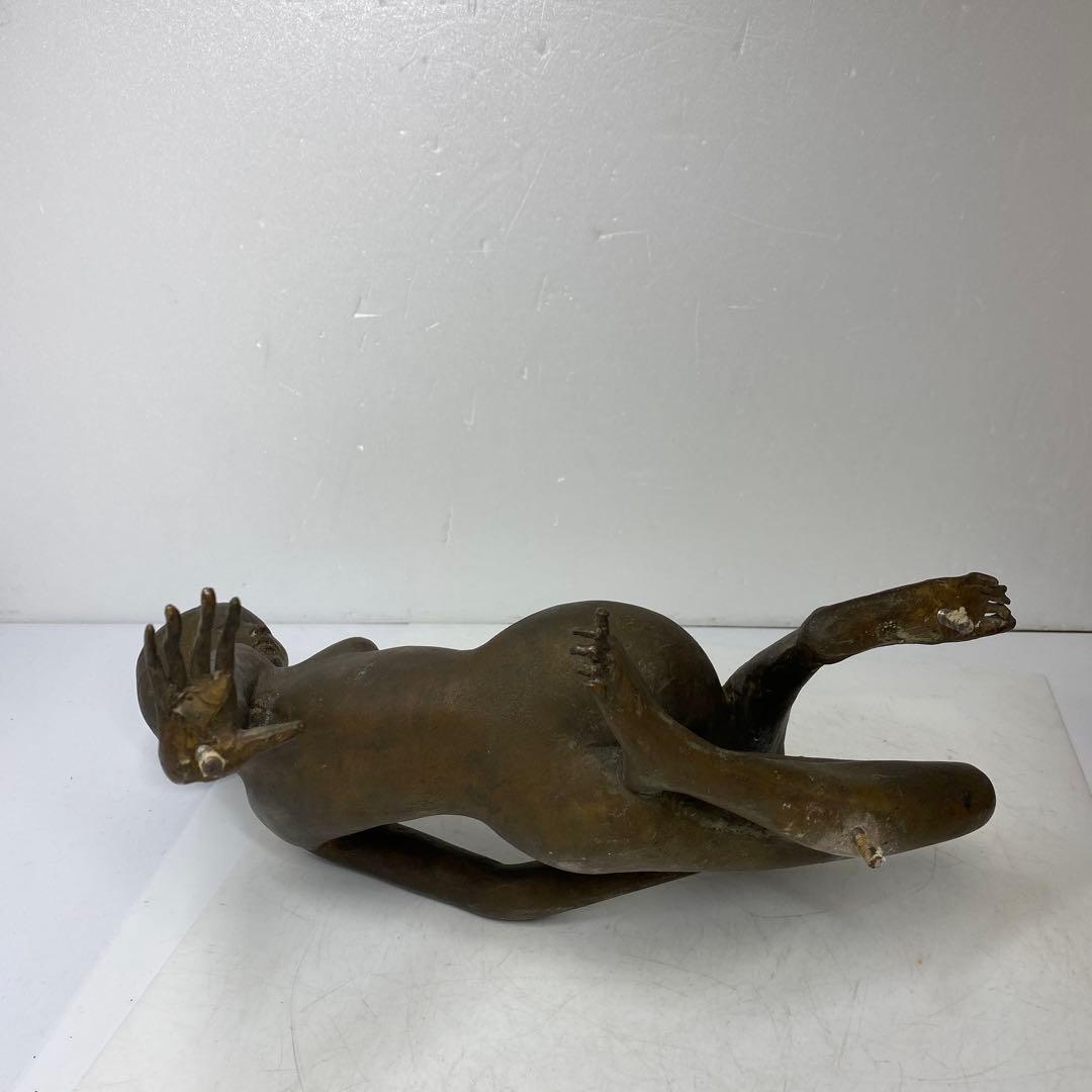 セルジオ・カペリーニ　ブロンズ裸婦　4503g トコト　東さ7-0819①