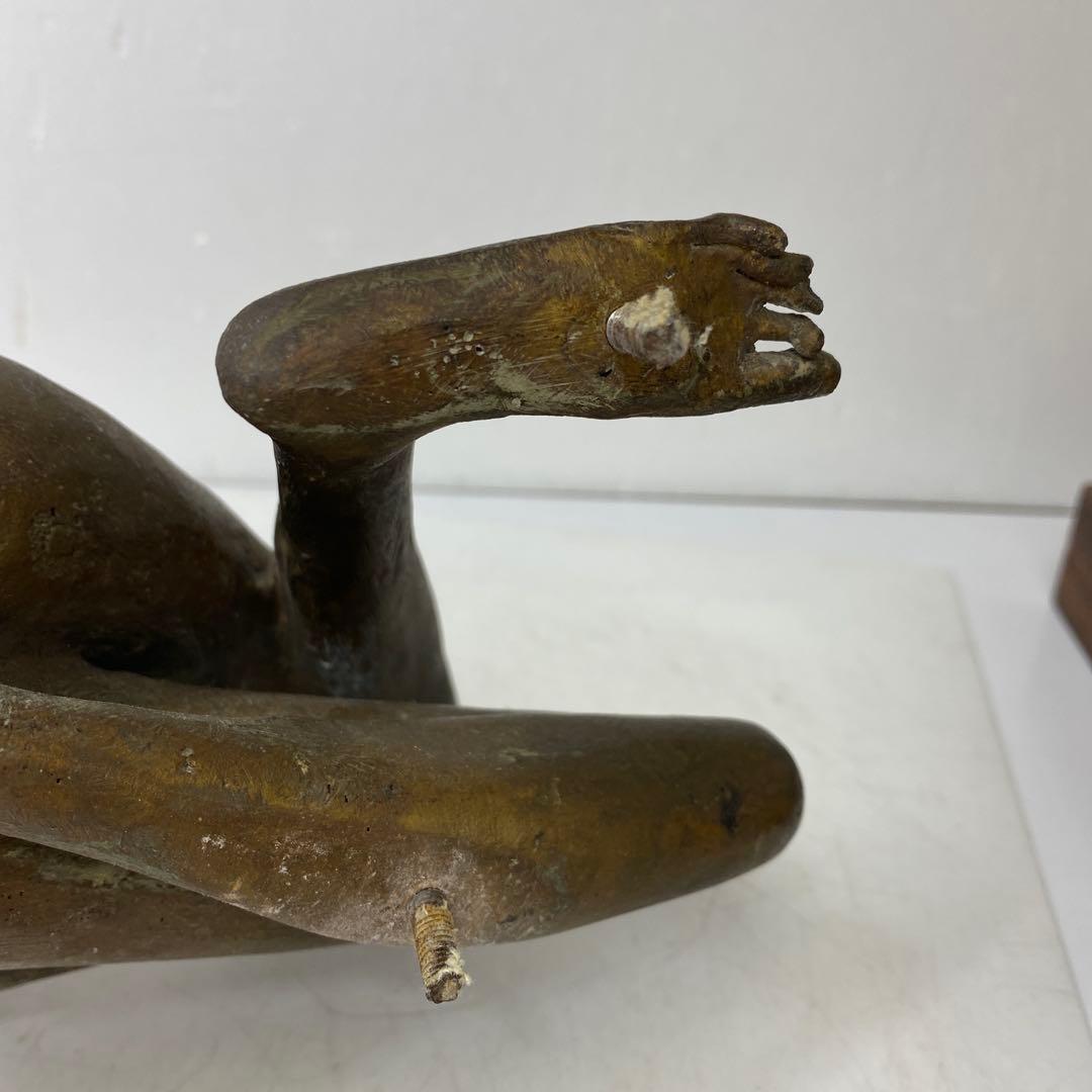 セルジオ・カペリーニ　ブロンズ裸婦　4503g トコト　東さ7-0819①