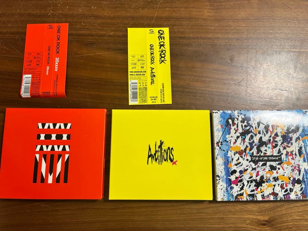 ONE OK ROCK ライブDVD、CDセット